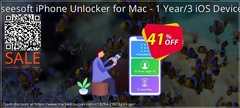 Aiseesoft iPhone Unlocker for Mac - 1 Year/3 iOS Devices coupon on Easter Day offering sales