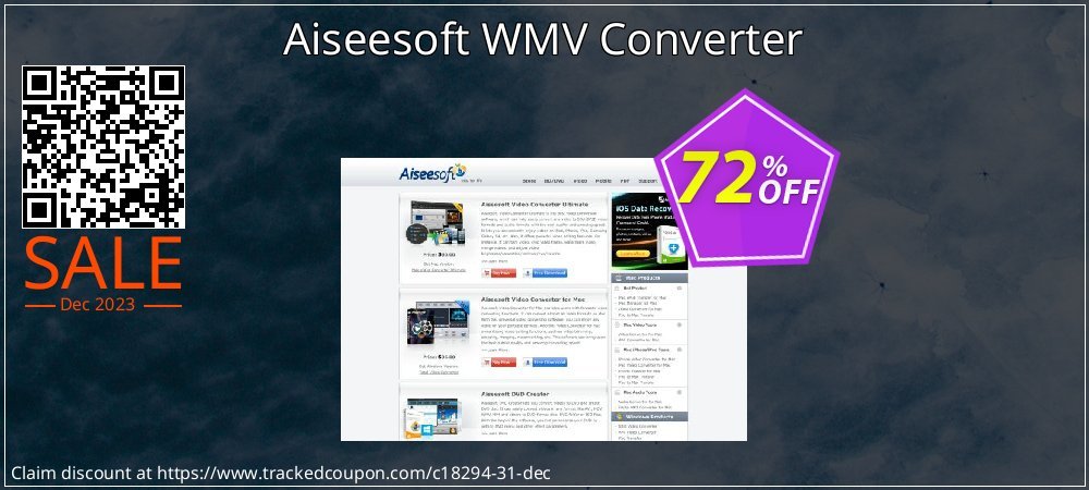 Aiseesoft WMV Converter coupon on World Party Day discount