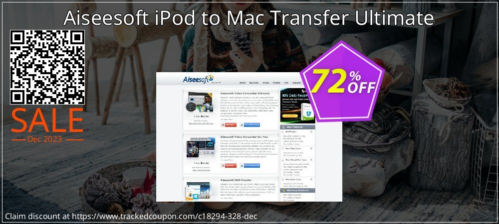 Aiseesoft iPod to Mac Transfer Ultimate coupon on Easter Day discount