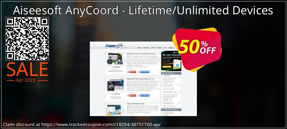 Aiseesoft AnyCoord - Lifetime/Unlimited Devices coupon on Mother Day deals