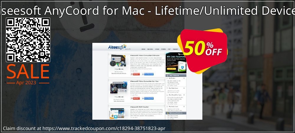 Aiseesoft AnyCoord for Mac - Lifetime/Unlimited Devices coupon on Virtual Vacation Day promotions