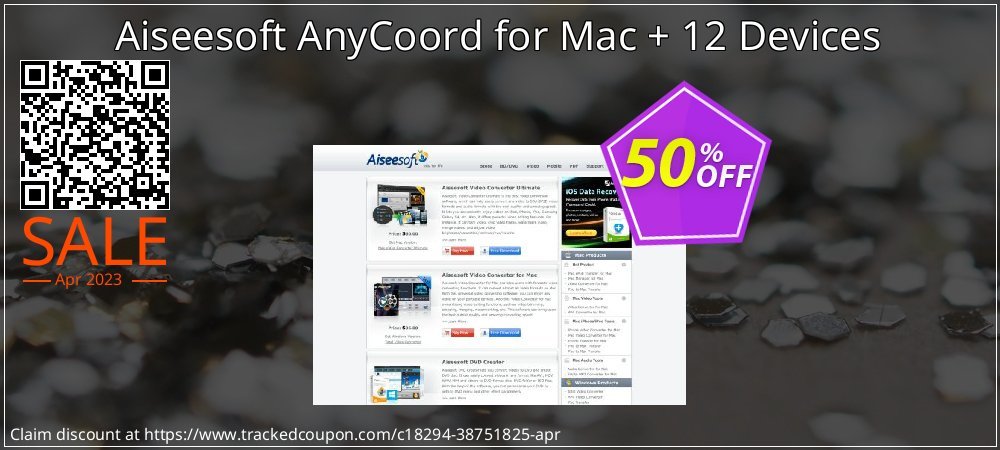 Aiseesoft AnyCoord for Mac + 12 Devices coupon on National Walking Day offer