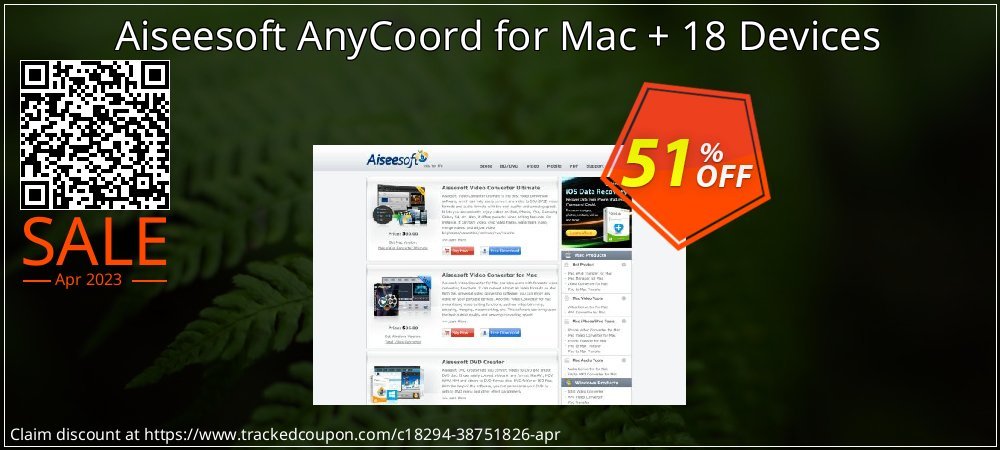 Aiseesoft AnyCoord for Mac + 18 Devices coupon on National Loyalty Day offering discount