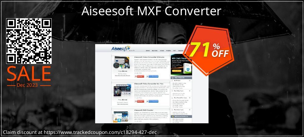 Aiseesoft MXF Converter coupon on April Fools' Day discount