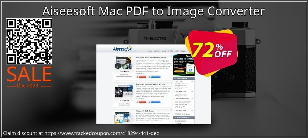 Aiseesoft Mac PDF to Image Converter coupon on World Party Day promotions