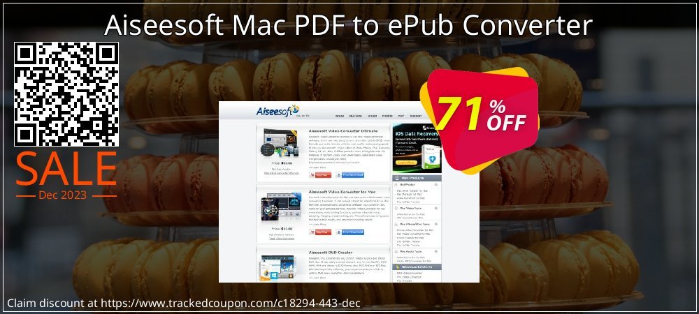 Aiseesoft Mac PDF to ePub Converter coupon on Easter Day deals