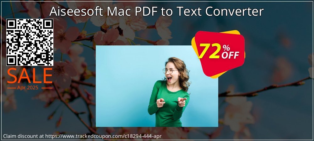 Aiseesoft Mac PDF to Text Converter coupon on Tell a Lie Day offer