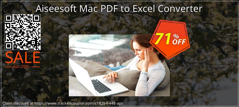 Aiseesoft Mac PDF to Excel Converter coupon on Constitution Memorial Day discounts