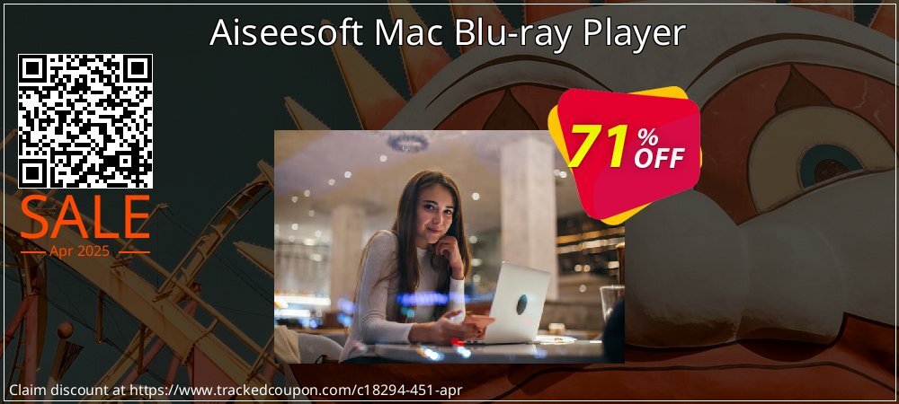 Aiseesoft Mac Blu-ray Player coupon on World Party Day sales