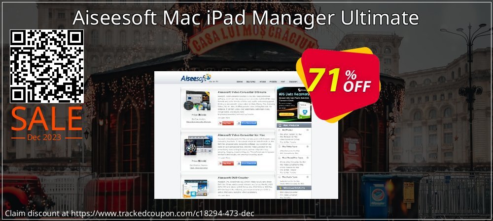 Aiseesoft Mac iPad Manager Ultimate coupon on Easter Day offering discount
