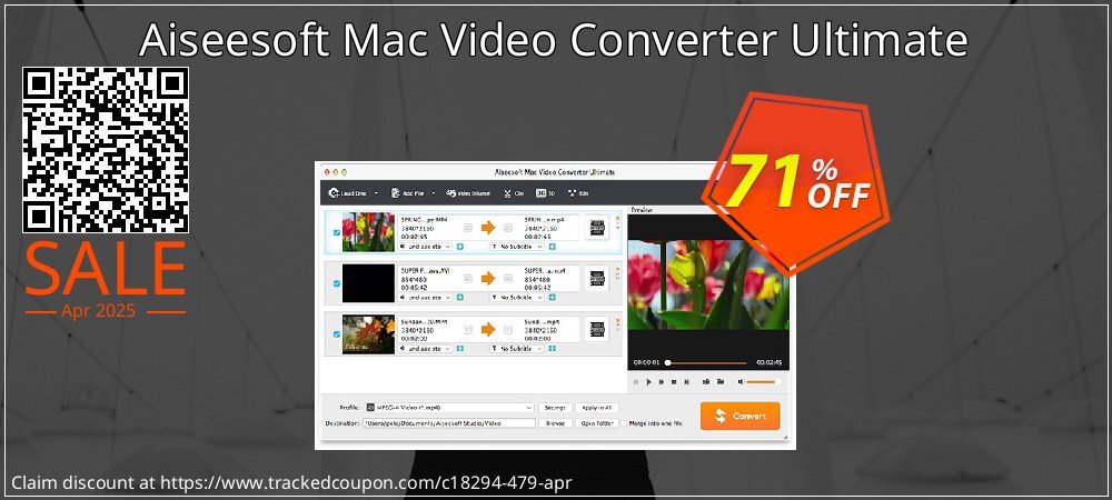 Aiseesoft Mac Video Converter Ultimate coupon on World Password Day offer