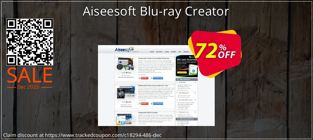 Aiseesoft Blu-ray Creator coupon on World Party Day promotions