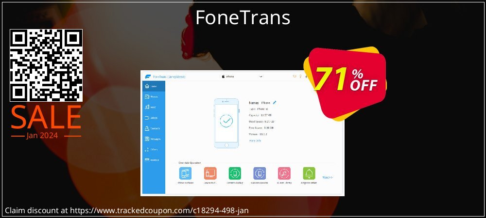 FoneTrans coupon on Christmas & New Year deals