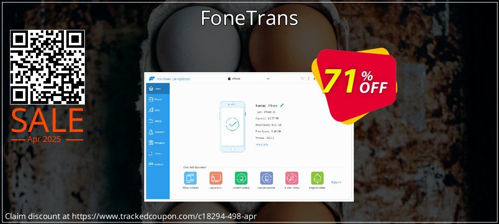 FoneTrans coupon on Easter Day offer