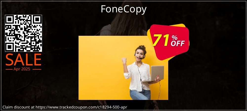 FoneCopy coupon on Mother Day offering sales