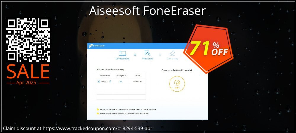 Aiseesoft FoneEraser coupon on Tell a Lie Day discounts