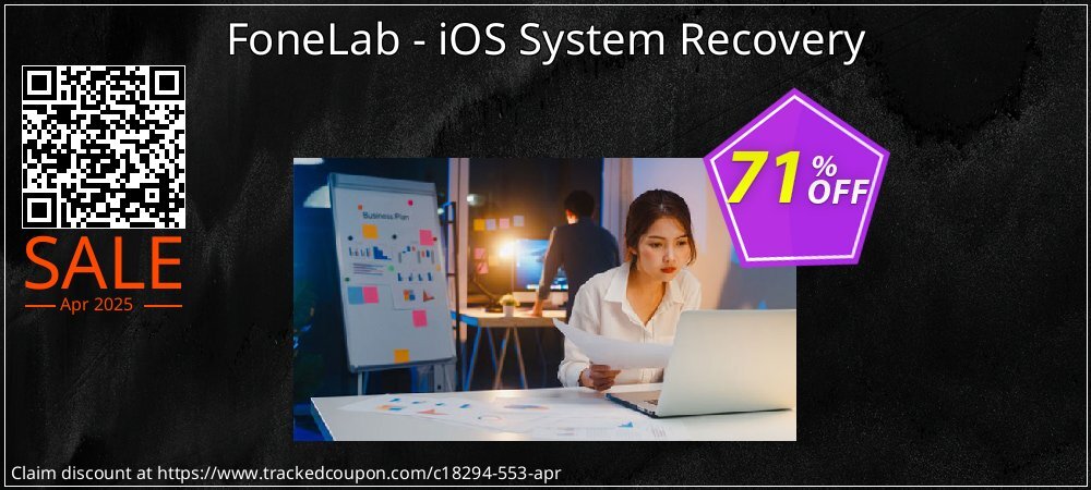 FoneLab - iOS System Recovery coupon on Virtual Vacation Day offer