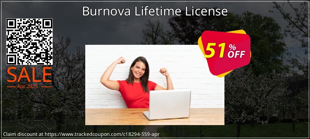 Burnova Lifetime License coupon on Tell a Lie Day sales