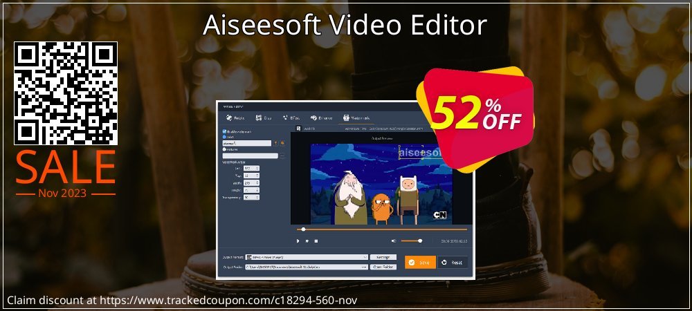 Aiseesoft Video Editor coupon on National Walking Day deals