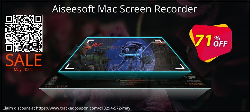 Aiseesoft Mac Screen Recorder coupon on April Fools' Day offering discount