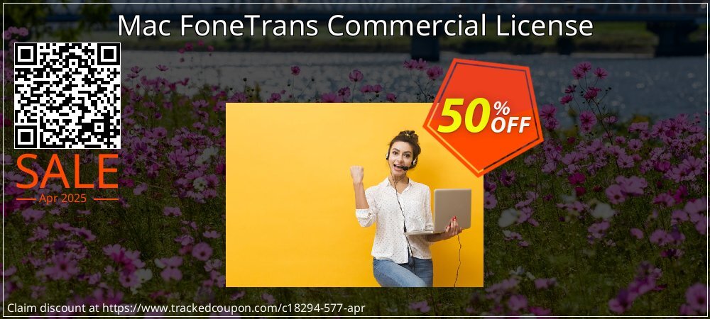 Mac FoneTrans Commercial License coupon on April Fools' Day sales