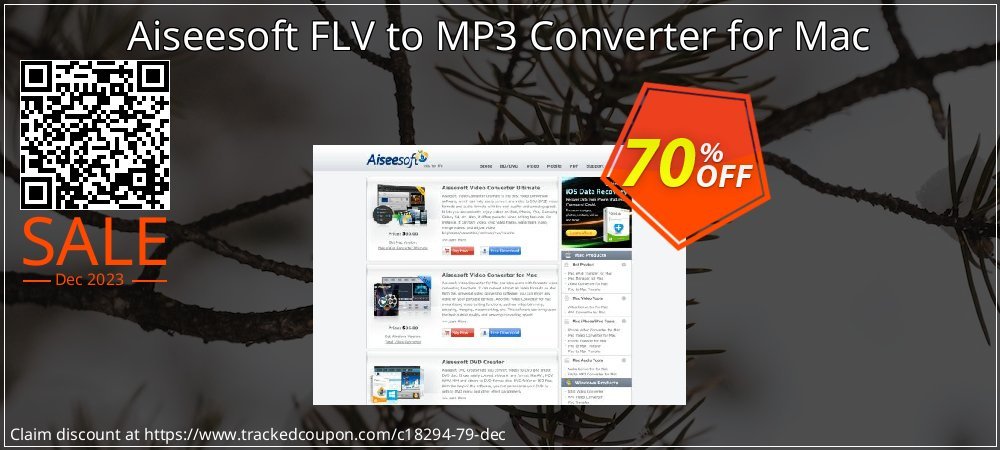 Aiseesoft FLV to MP3 Converter for Mac coupon on April Fools' Day offering sales