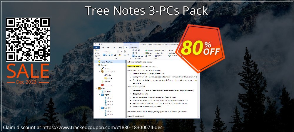 Tree Notes 3-PCs Pack coupon on Tell a Lie Day deals