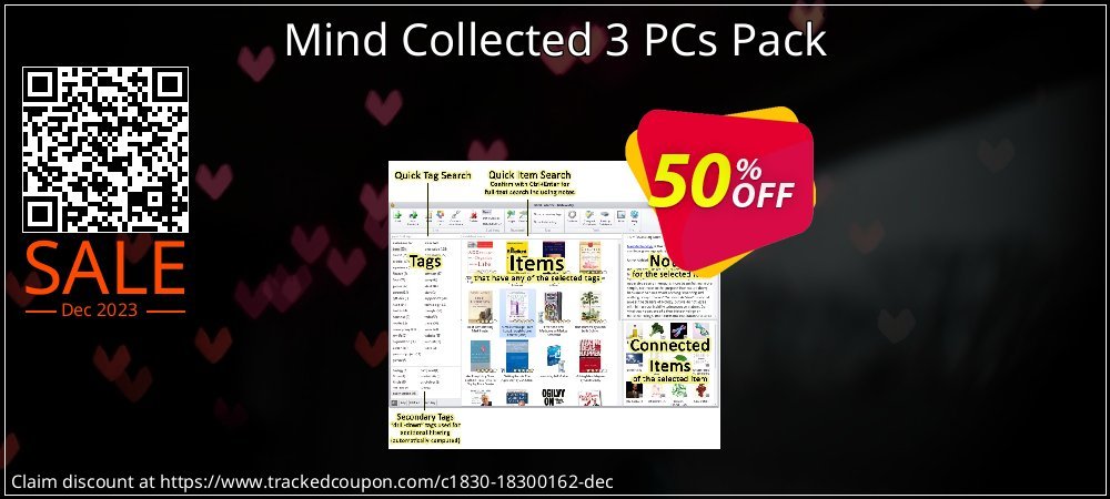 Mind Collected 3 PCs Pack coupon on April Fools Day discounts