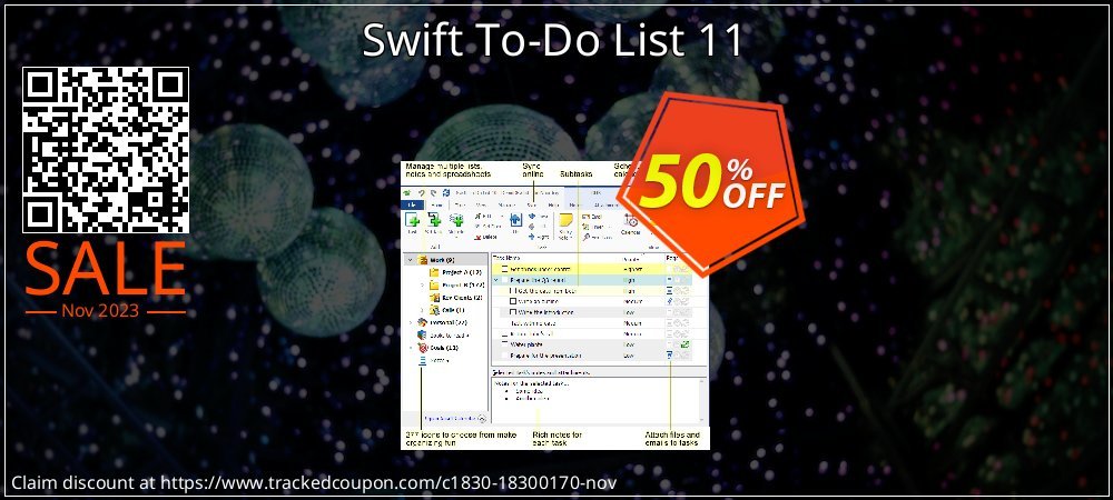 Swift To-Do List 11 coupon on National No Smoking Day super sale