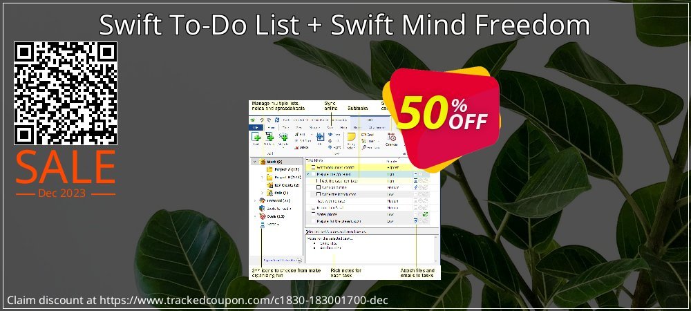 Swift To-Do List + Swift Mind Freedom coupon on Mother Day promotions