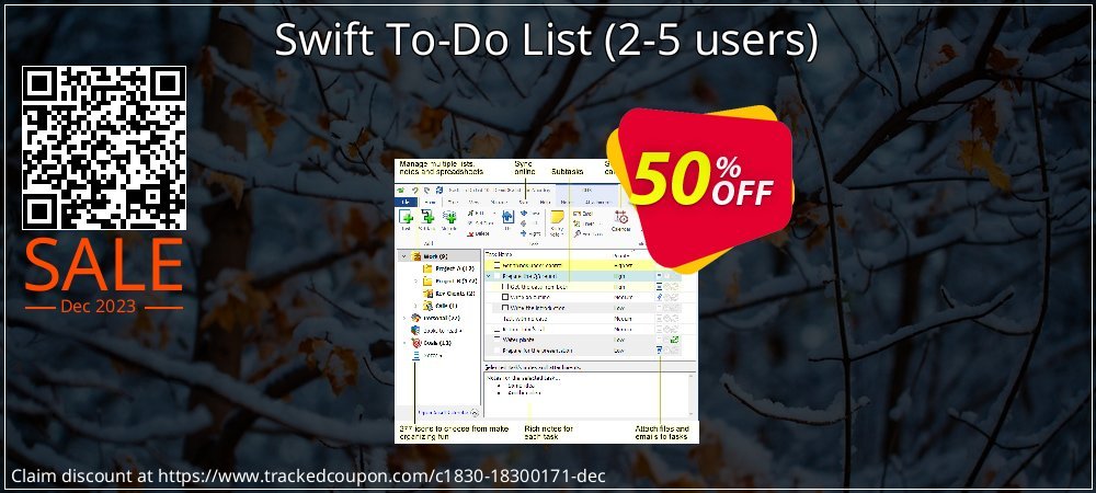 Swift To-Do List - 2-5 users  coupon on World Party Day promotions