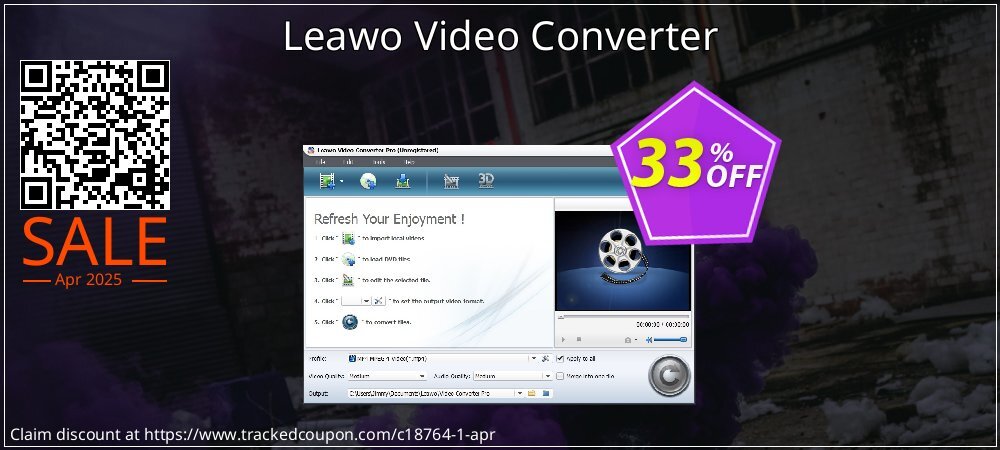 Leawo Video Converter coupon on World Party Day offer