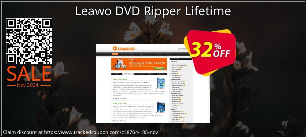 Leawo DVD Ripper Lifetime coupon on National Walking Day discounts