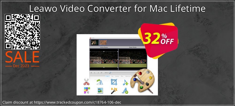 Leawo Video Converter for Mac Lifetime coupon on World Party Day promotions