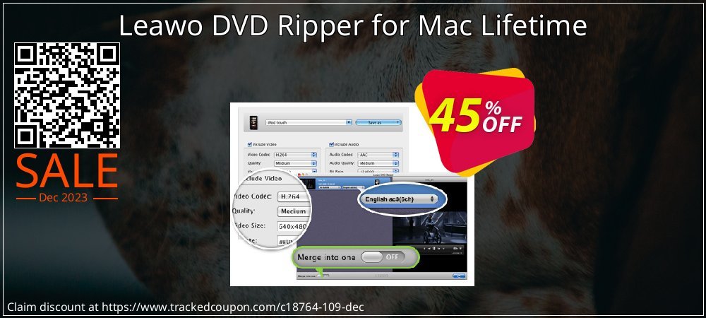 Get 44% OFF Leawo DVD Ripper for Mac Lifetime offering sales