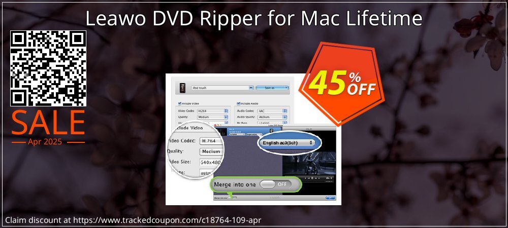 Leawo DVD Ripper for Mac Lifetime coupon on World Password Day discount