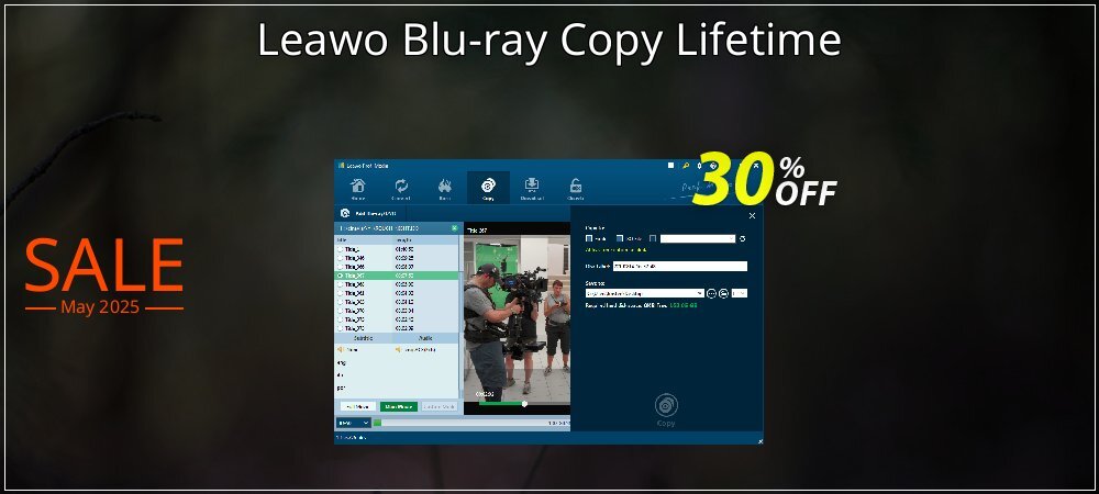 Leawo Blu-ray Copy Lifetime coupon on Palm Sunday discount