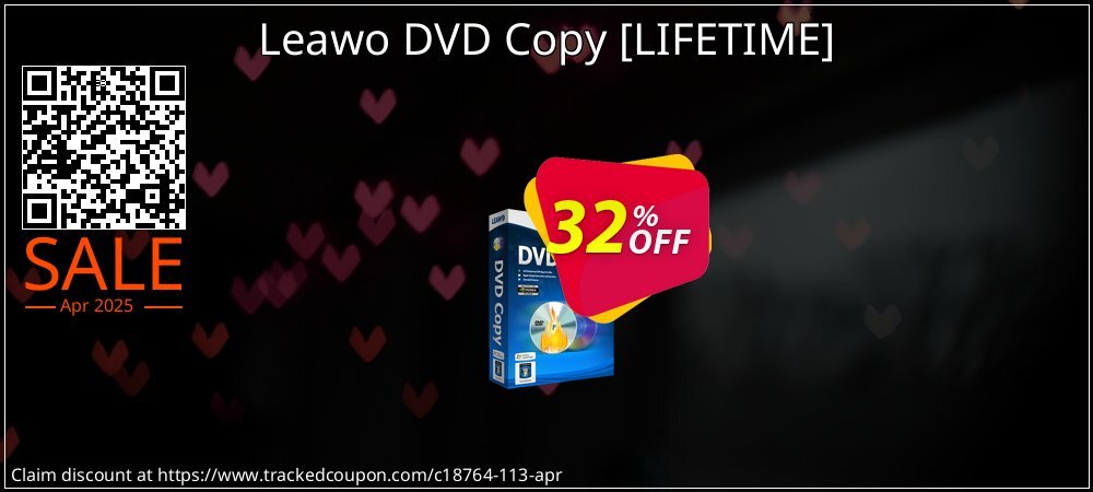 Leawo DVD Copy  - LIFETIME  coupon on Easter Day super sale