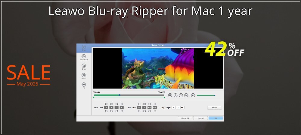 Leawo Blu-ray Ripper for Mac  - LIFETIME  coupon on April Fools Day sales