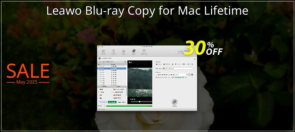 Leawo Blu-ray Copy for Mac Lifetime coupon on Working Day discounts