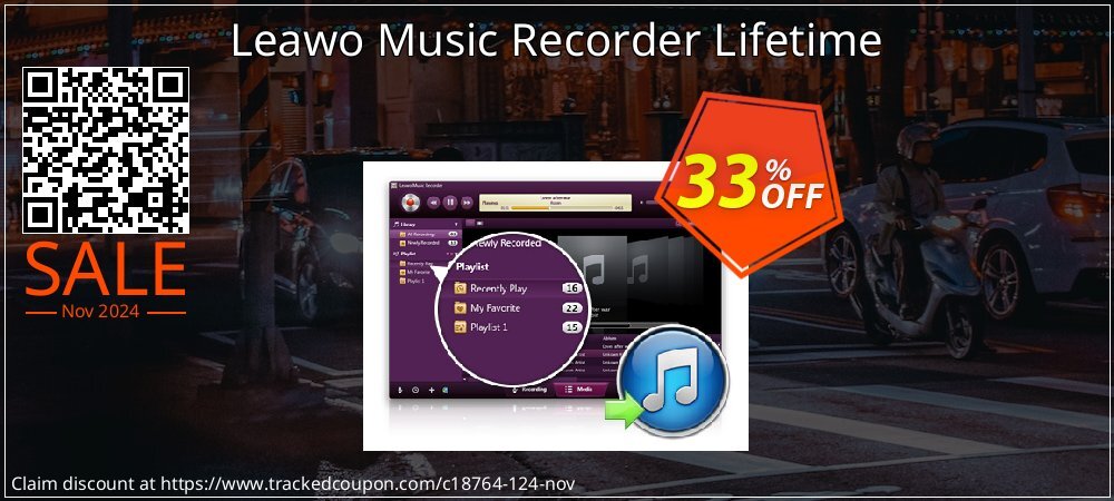 Leawo Music Recorder Lifetime coupon on April Fools' Day discounts