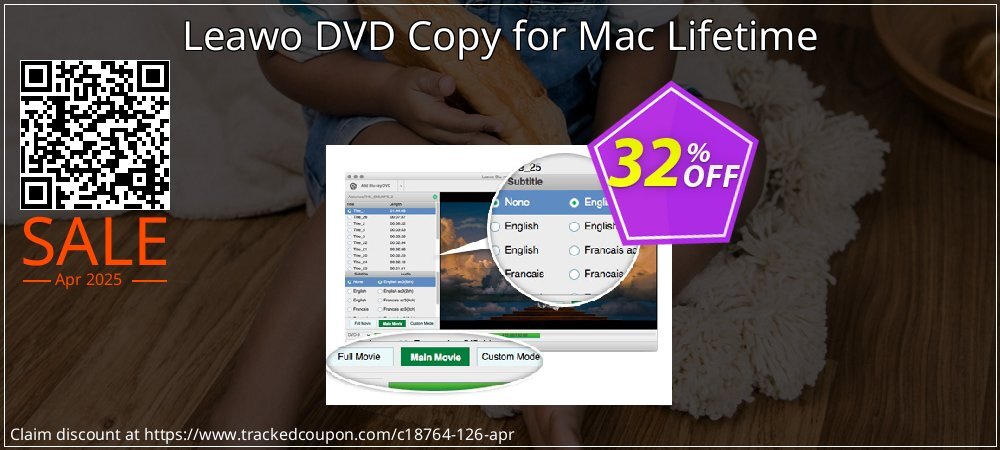 Leawo DVD Copy for Mac Lifetime coupon on World Party Day deals