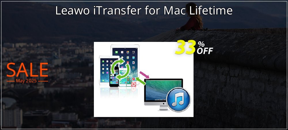 Leawo iTransfer for Mac Lifetime coupon on National Walking Day offering sales