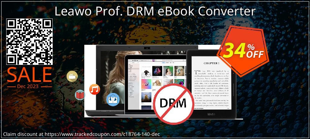 Leawo Prof. DRM eBook Converter coupon on Boxing Day offering sales