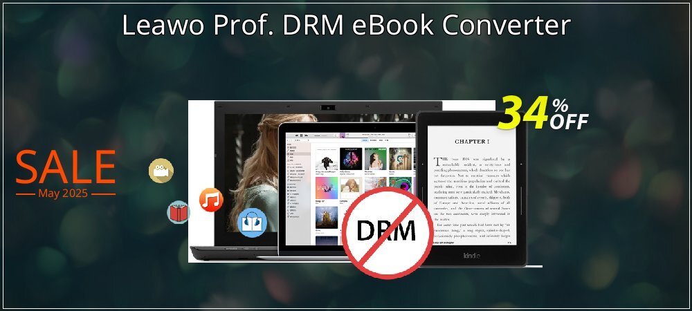 Leawo Prof. DRM eBook Converter coupon on National Walking Day super sale