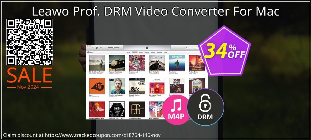 Leawo Prof. DRM Video Converter For Mac coupon on Palm Sunday offer