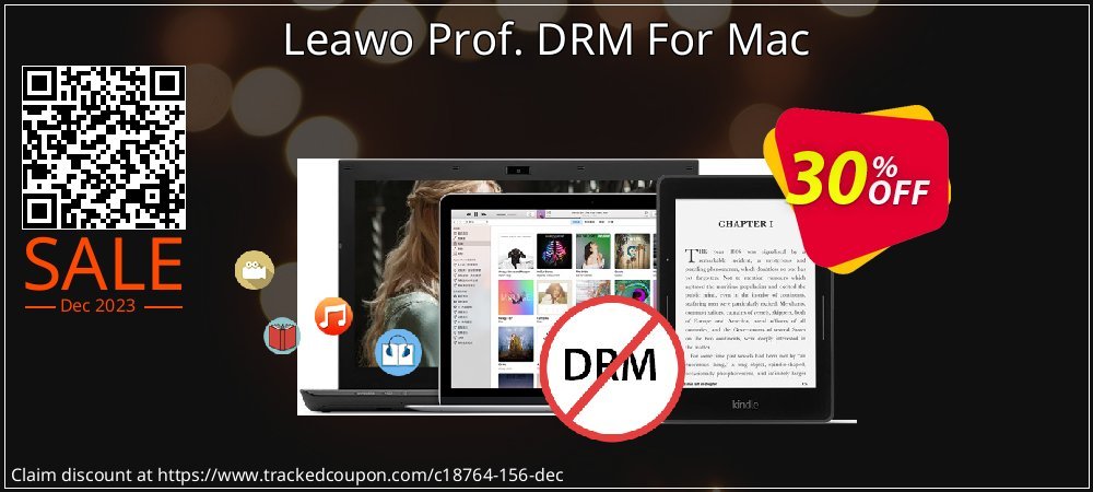 Leawo Prof. DRM For Mac coupon on World Party Day offering discount