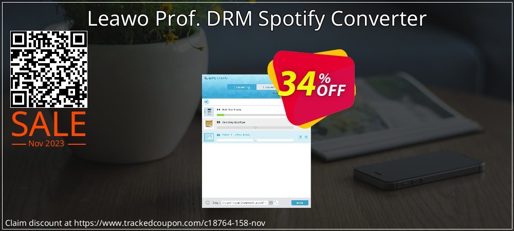 Leawo Prof. DRM Spotify Converter coupon on Easter Day super sale