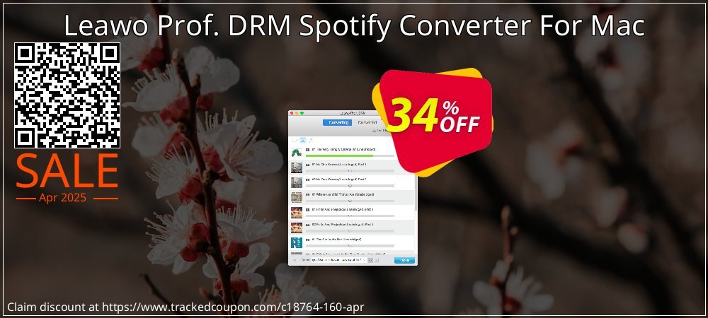 Leawo Prof. DRM Spotify Converter For Mac coupon on Mother Day sales