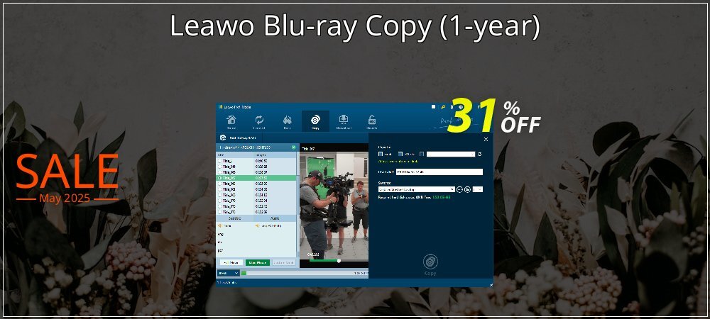 Leawo Blu-ray Copy - 1-year  coupon on Easter Day discounts